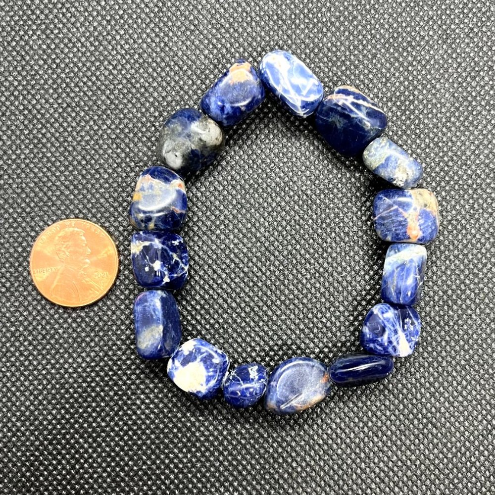 Sodalite Bracelet Handmade - Picture 3 of 3